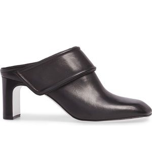 Rag & Bone Elliot Mid Heel black Mule NIB Sz 39